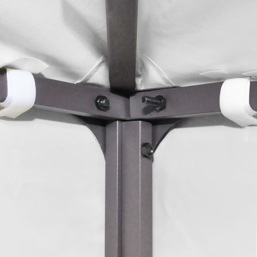 Pavillon-Dachplane Mit Kaminabzug 310 G/M² Weiß