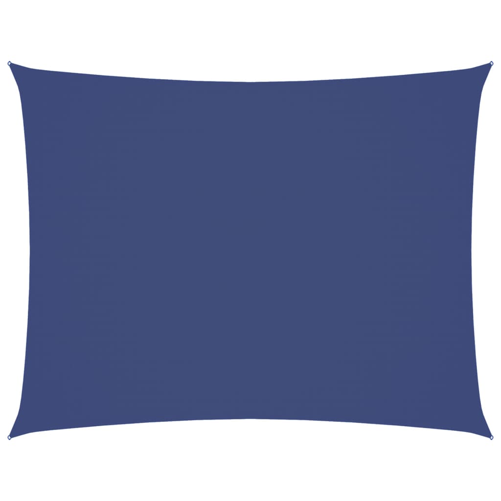 Sonnensegel Oxford-Gewebe Rechteckig 3,5X4,5 M Blau