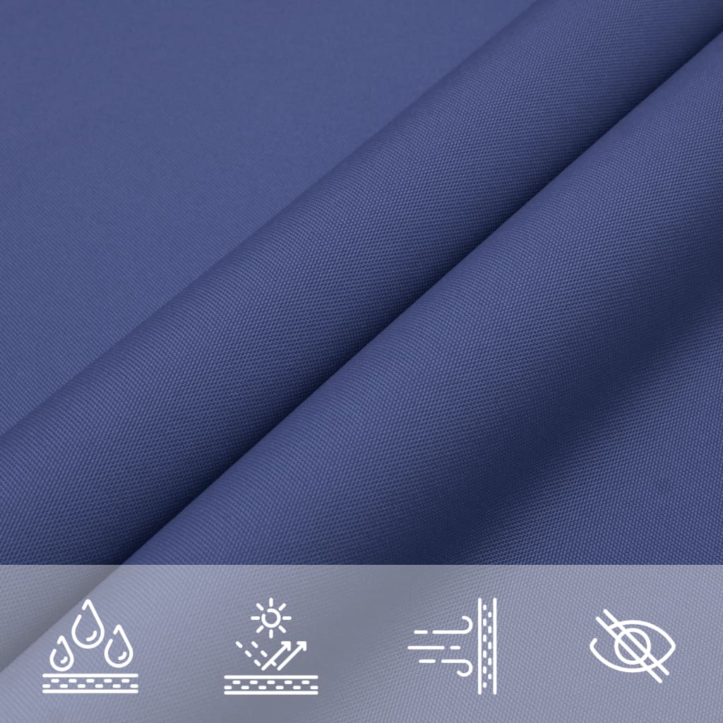Sonnensegel Oxford-Gewebe Rechteckig 3,5X4,5 M Blau