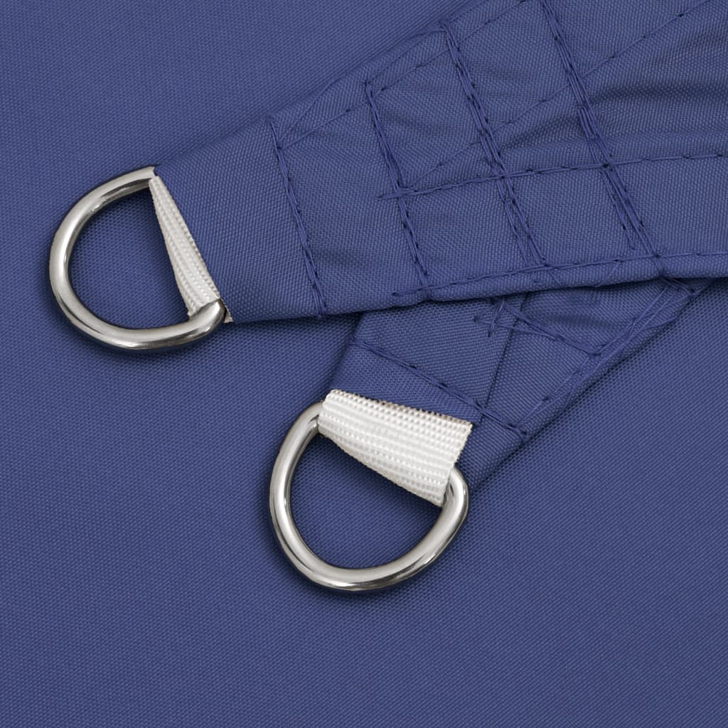 Sonnensegel Oxford-Gewebe Rechteckig 3,5X4,5 M Blau