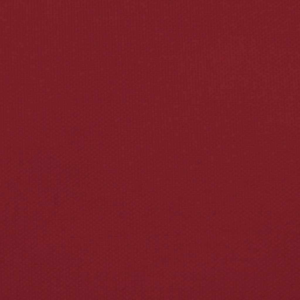 Sonnensegel Oxford-Gewebe Dreieckig Rot