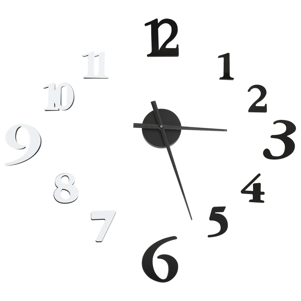 3D-Wanduhr Modernes Design 100 Cm Xxl