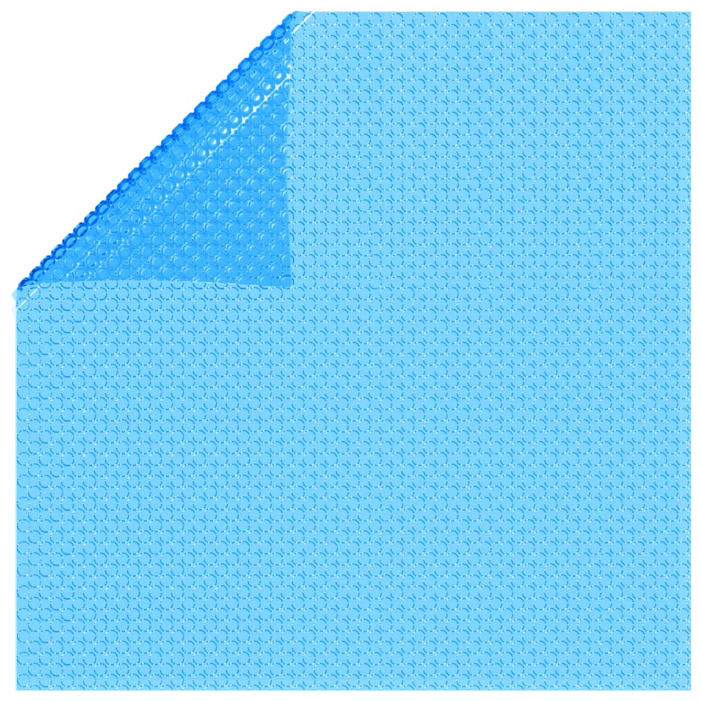 Rechteckige Poolabdeckung Pe Blau