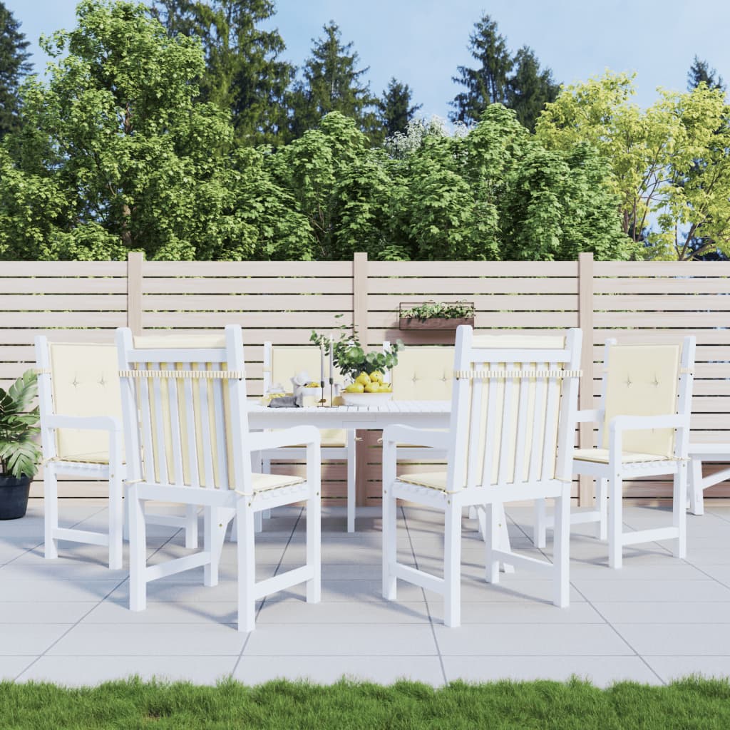 Gartenstuhlauflagen Für Niedriglehner 6 Stk.