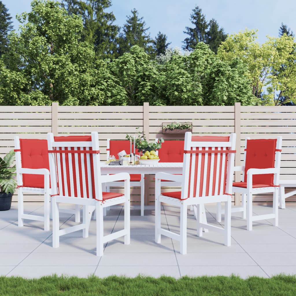 Gartenstuhlauflagen Für Niedriglehner 6 Stk.