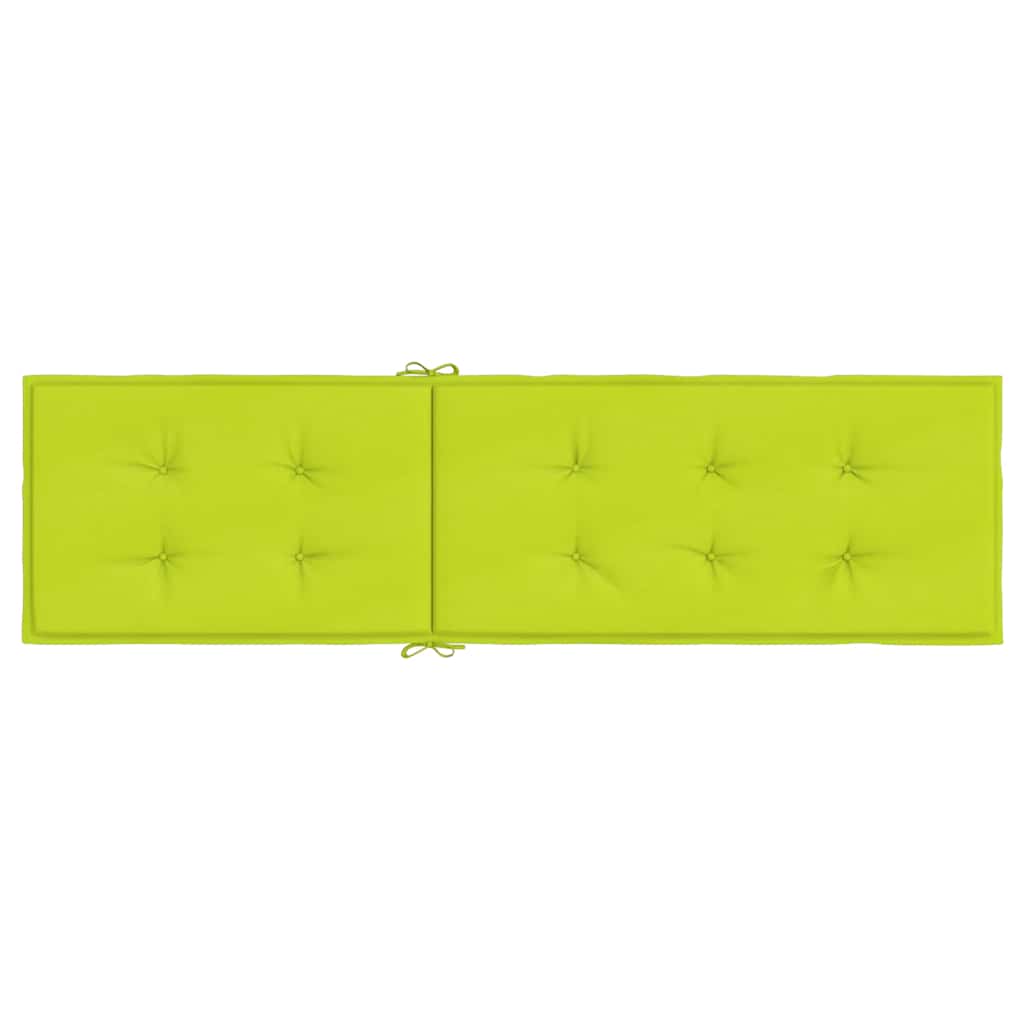 Liegestuhl-Auflage Hellgrün (75+105)X50X4 Cm