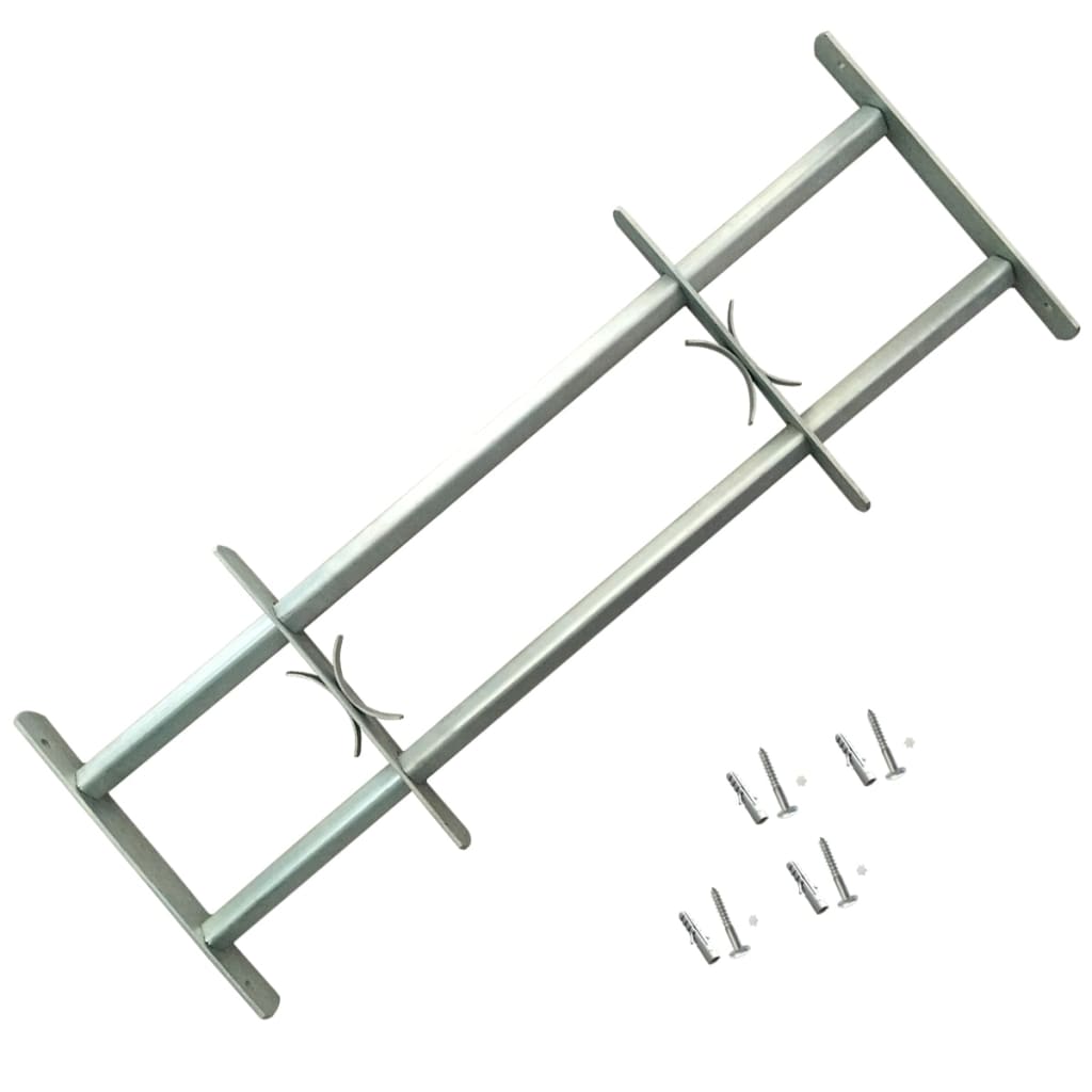 Fenstergitter Verstellbar Für Fenster 2 Stk. 1000-1500 Mm