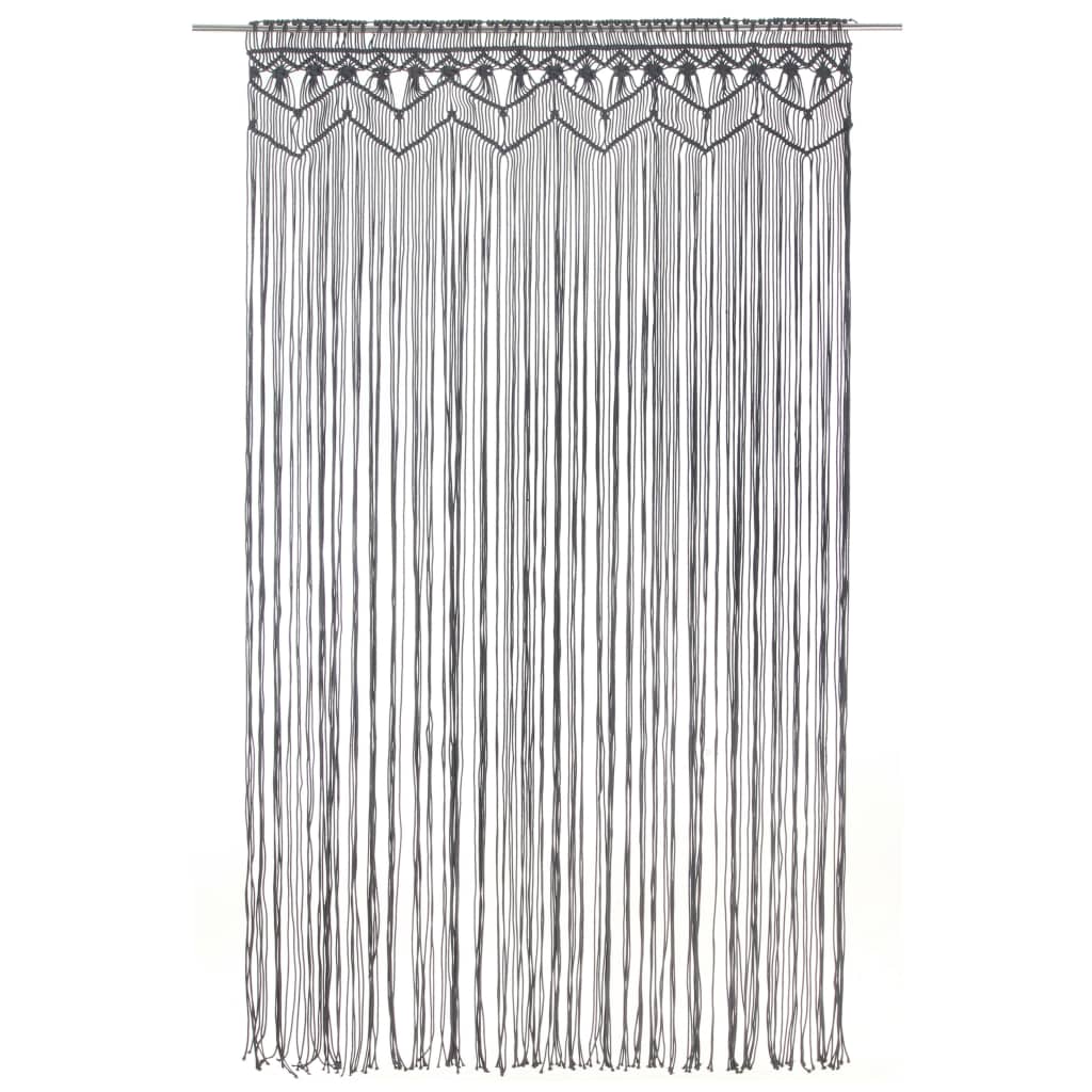 Makramee Vorhang 140X240 Cm Baumwolle