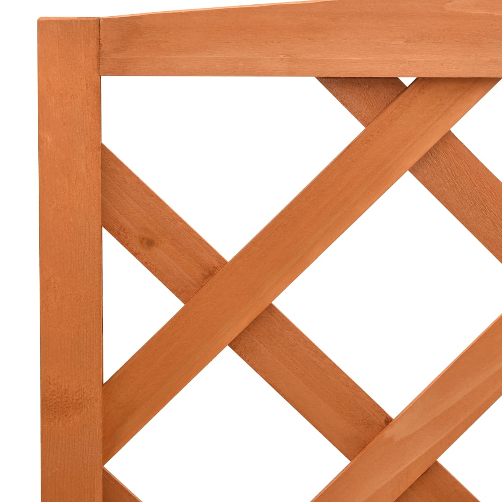 Blumentreppe Mit Rankgitter 70X42X120Cm Massivholz Tanne