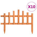 Rasenkanten 10 Stk. Tannenholz 4,4 M