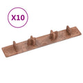 Endkappen Für Terrassendielen 10 Stk. Kunststoff