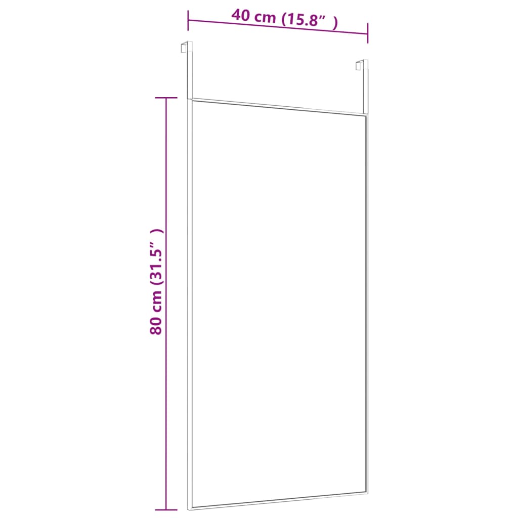 Türspiegel En Glas Und Aluminium