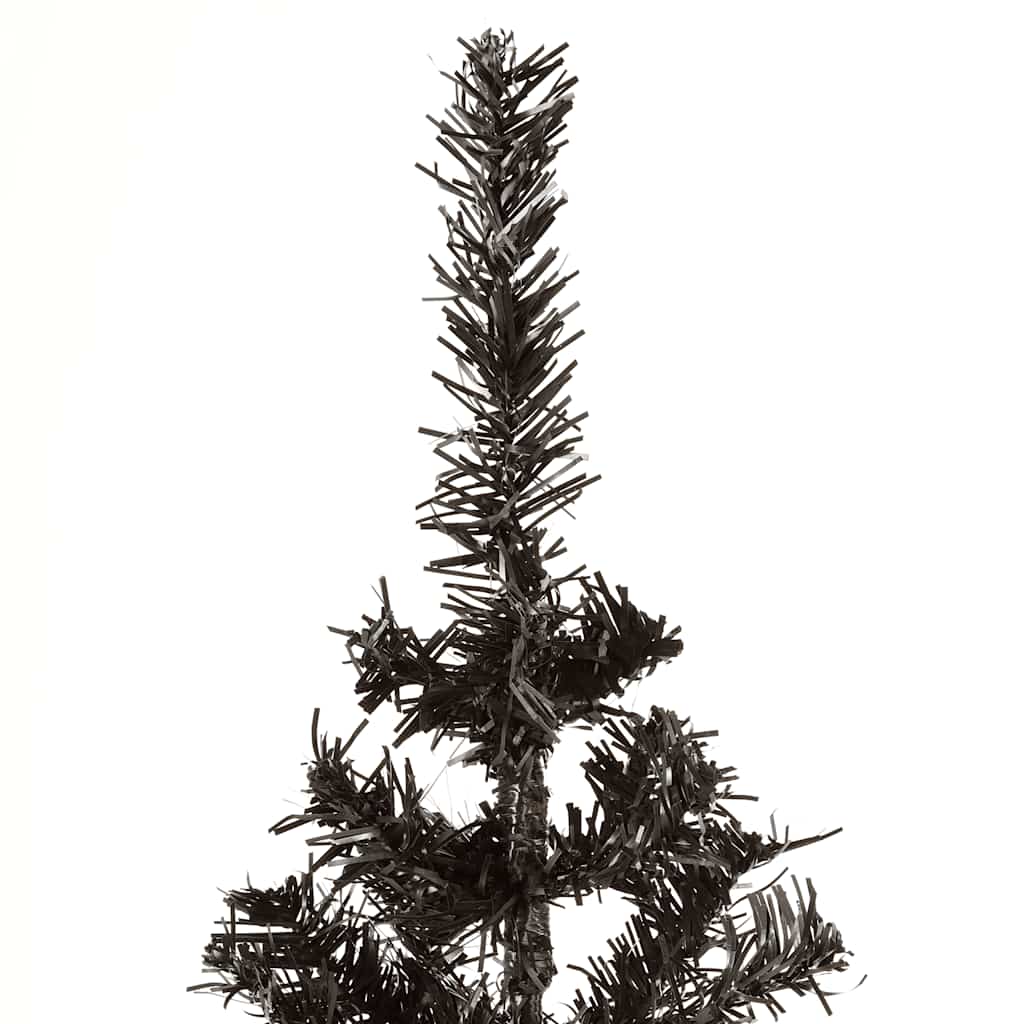Schlanker Weihnachtsbaum 150 Cm Schwarz