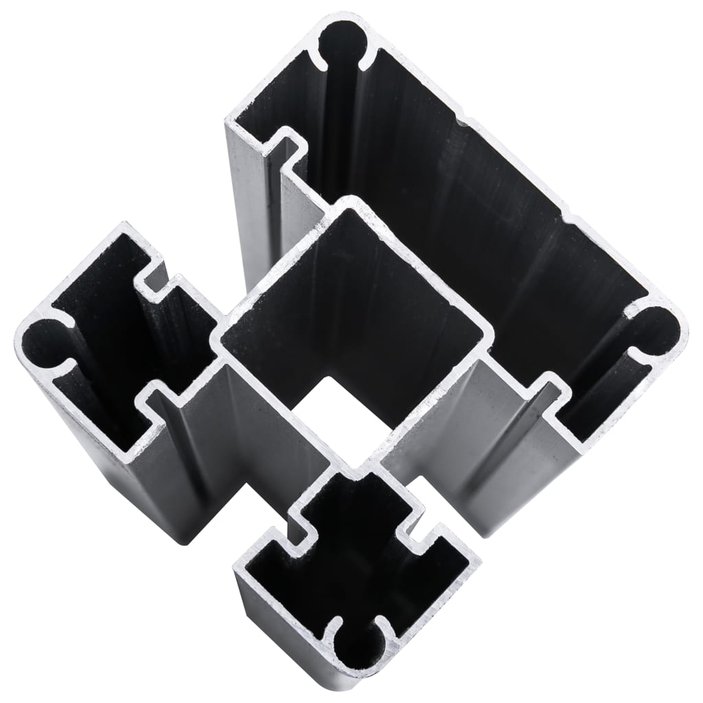 Zaunelement Set Wpc 699X146 Cm