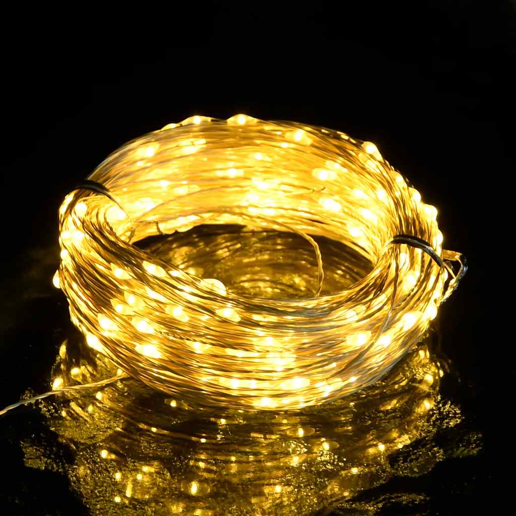Led-Lichterkette Mit 150 Leds Warmweiß
