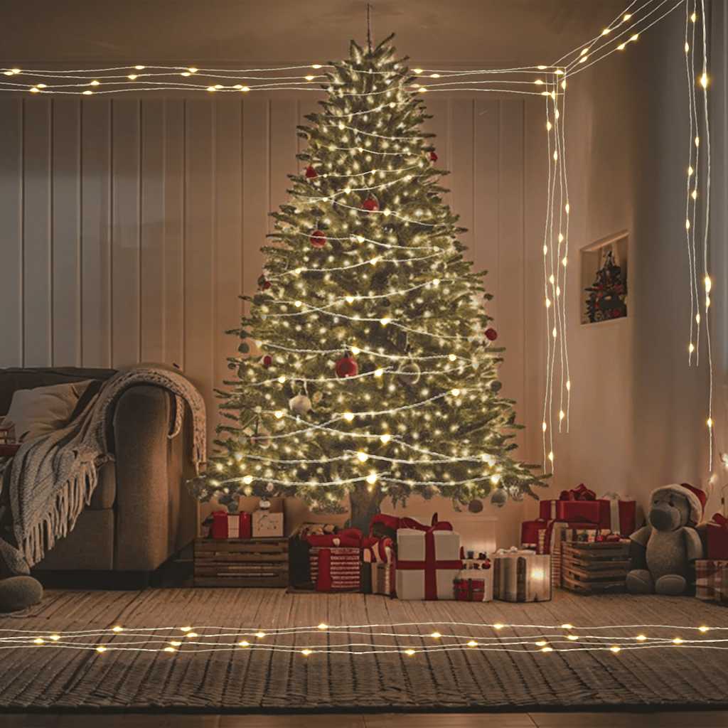 Led-Lichterkette Mit 150 Leds Warmweiß