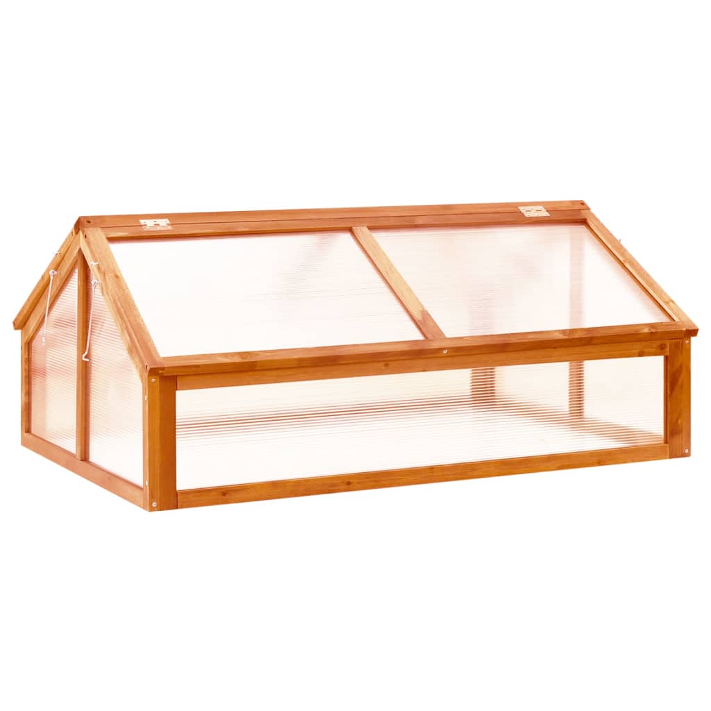 Gewächshaus 114X80X50 Cm Tannenholz