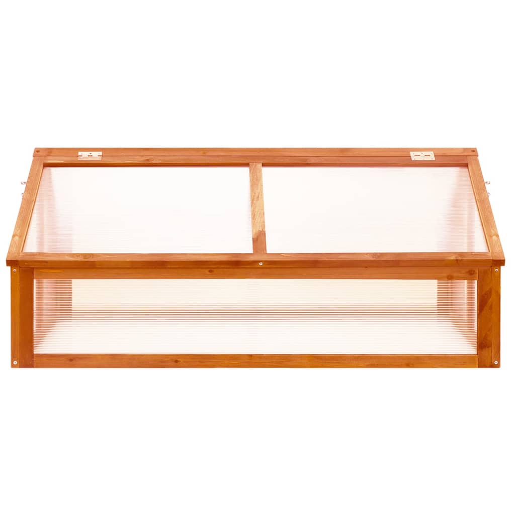 Gewächshaus 114X80X50 Cm Tannenholz