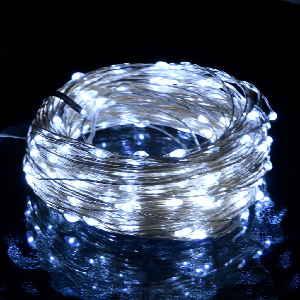 Led-Lichterdraht 400 Led 8 Funktionen Kaltweiß