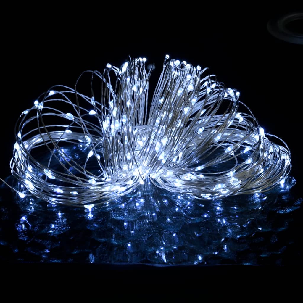Led-Lichterdraht 400 Led 8 Funktionen Kaltweiß