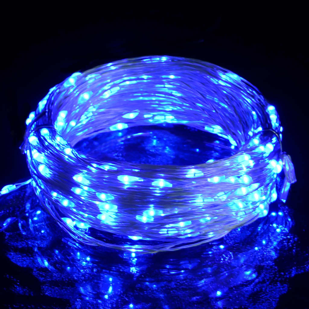 Led-Lichterdraht 400 Led 8 Funktionen Blau