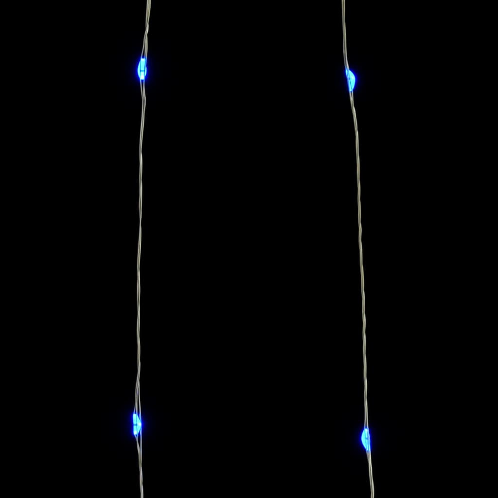 Led-Lichterdraht 400 Led 8 Funktionen Blau
