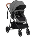 Kinderwagen Und Schwarz Stahl