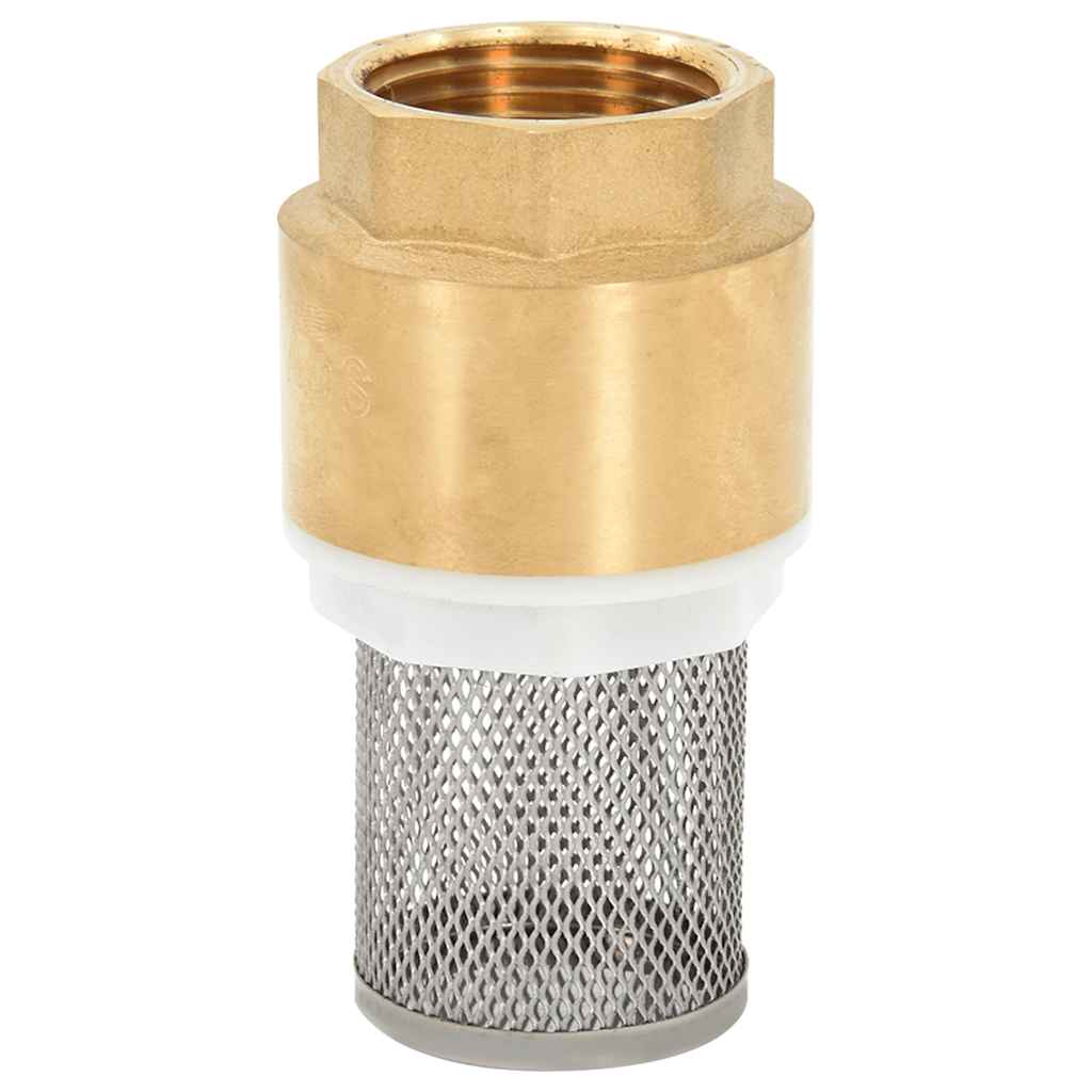 Saugschlauch Mit Messing-Anschlüssen 1,1" Pvc Schwarz