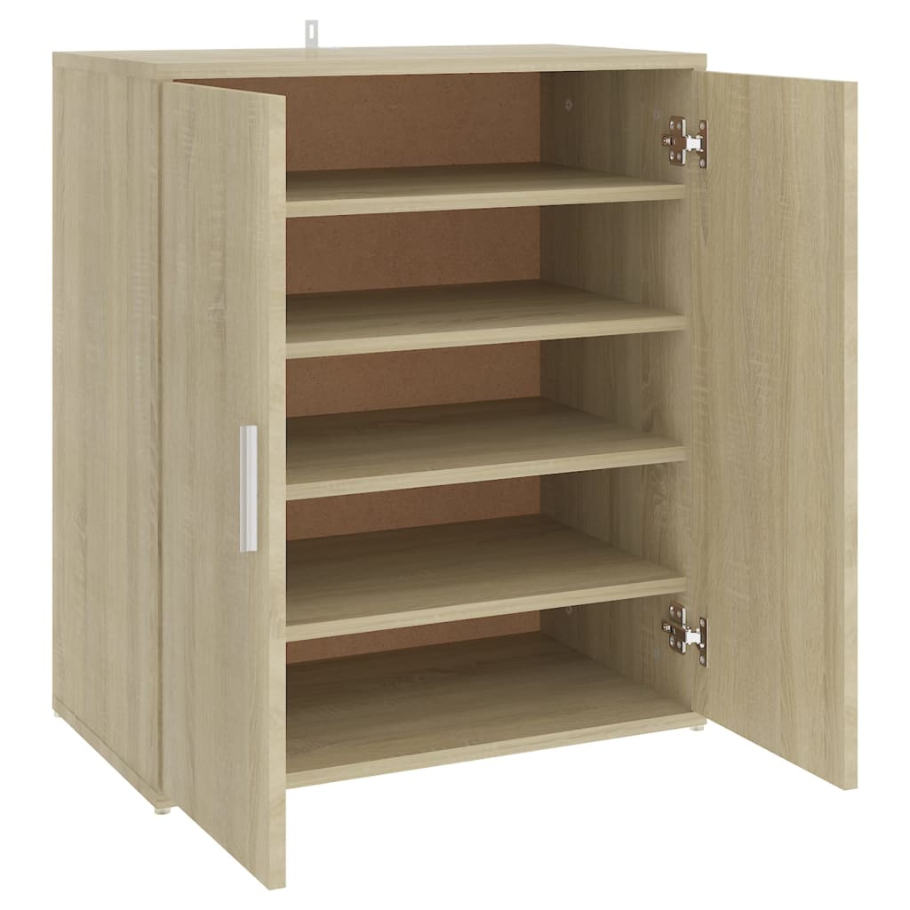 Schuhschrank Sonoma-Eiche Holzwerkstoff Sonoma Eiche