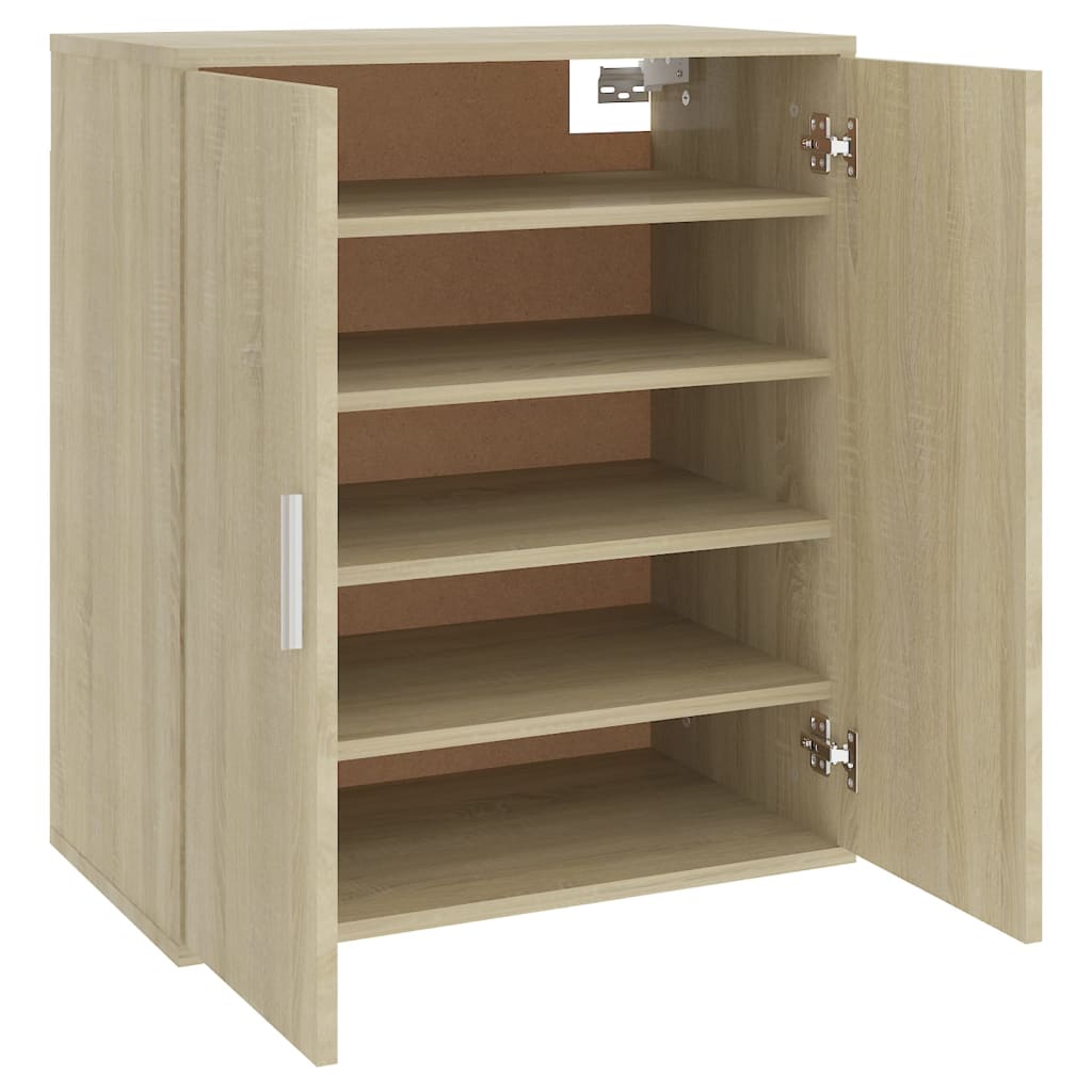 Schuhschrank Sonoma-Eiche Holzwerkstoff Sonoma Eiche