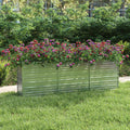 Garten-Hochbeet Verzinkter Stahl N