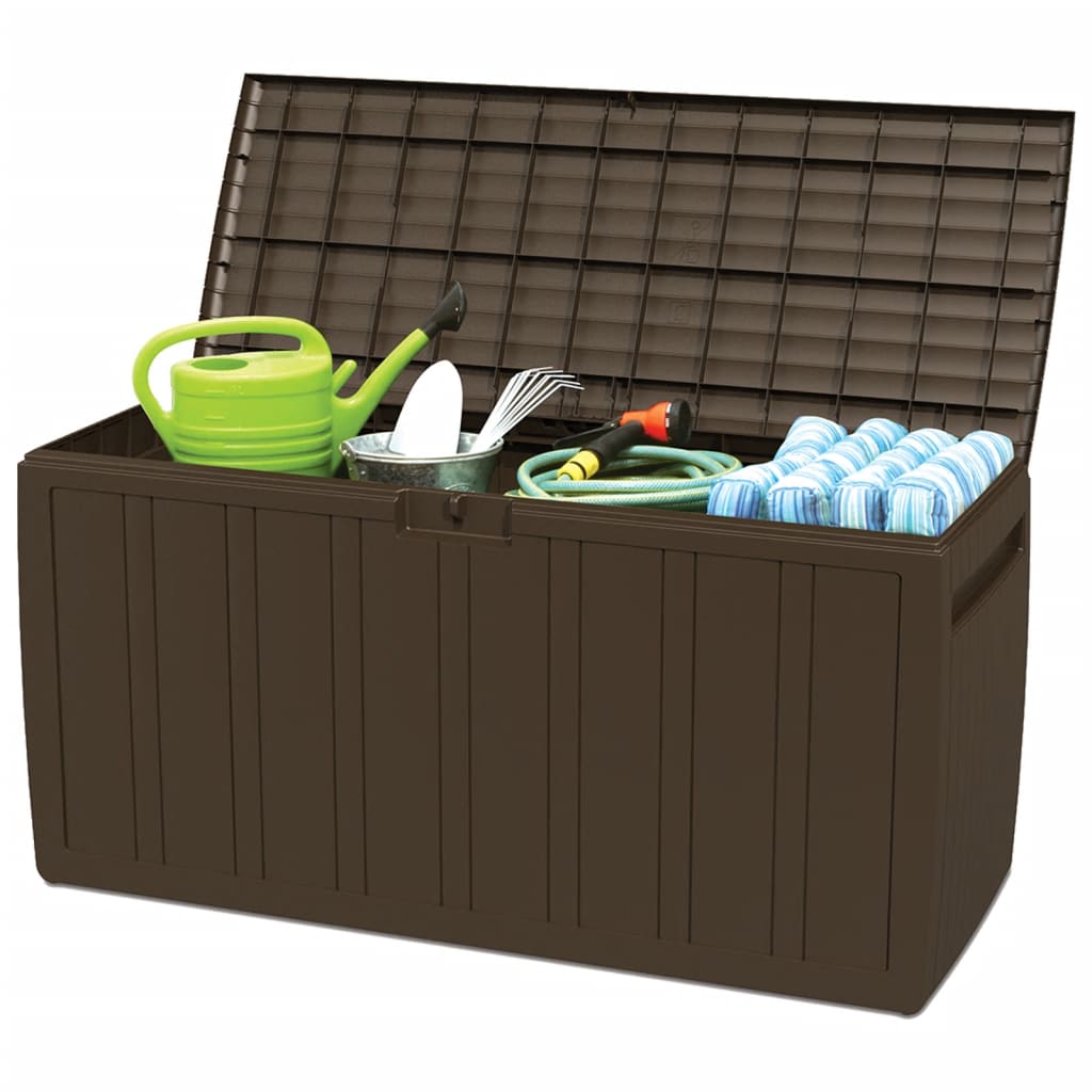 Kissenbox Braun 117X45,5X57,5 Cm 270 L