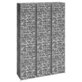 Gabionen-Hochbeete 3 Stk. 30X30X150 Cm Eisen