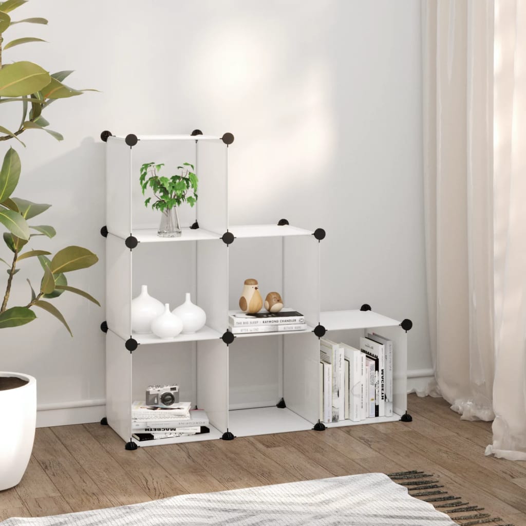 Regalsystem Mit 15 Würfeln Pp Transparent