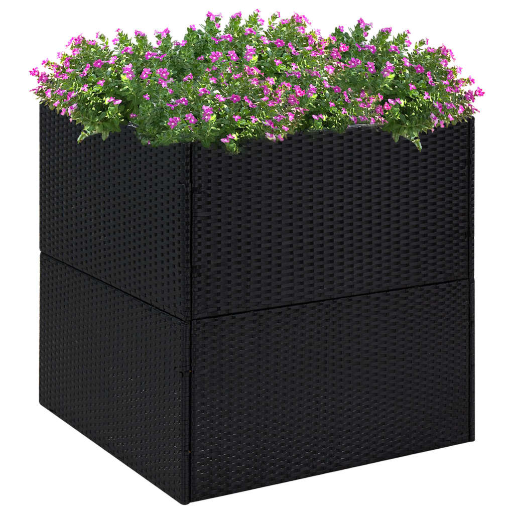 Pflanzkübel Poly Rattan