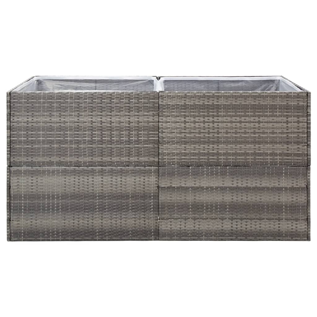 Pflanzkübel Poly Rattan