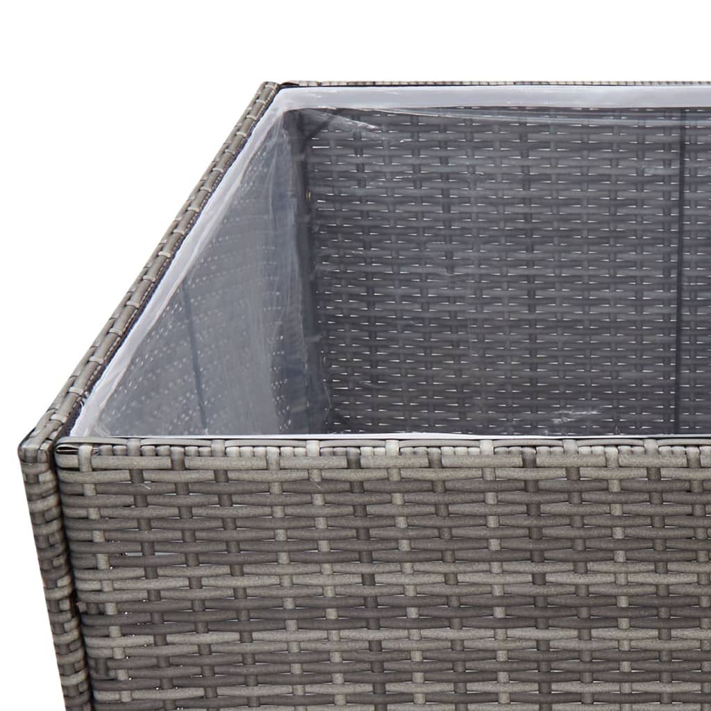Pflanzkübel Poly Rattan