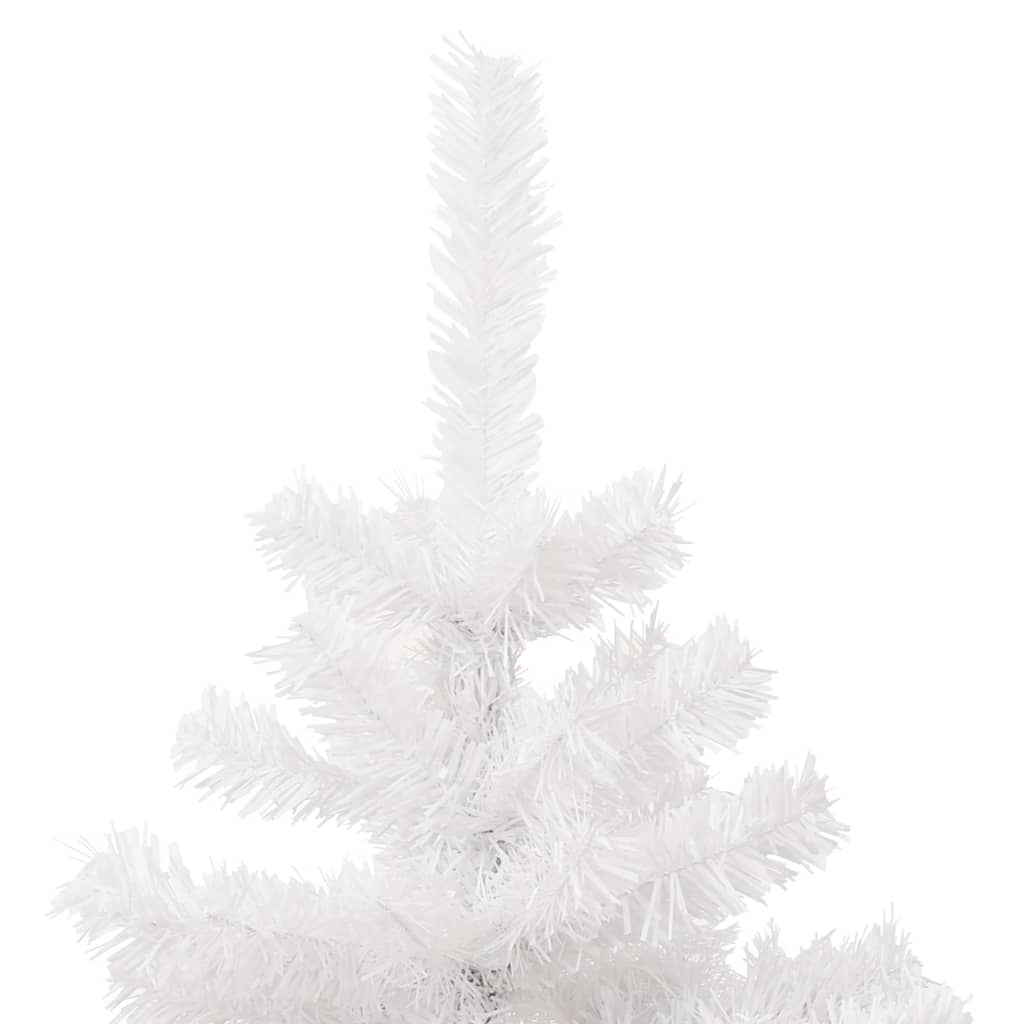 Spiral-Weihnachtsbaum Mit Beleuchtung Und Ständer 180 Cm Weiß