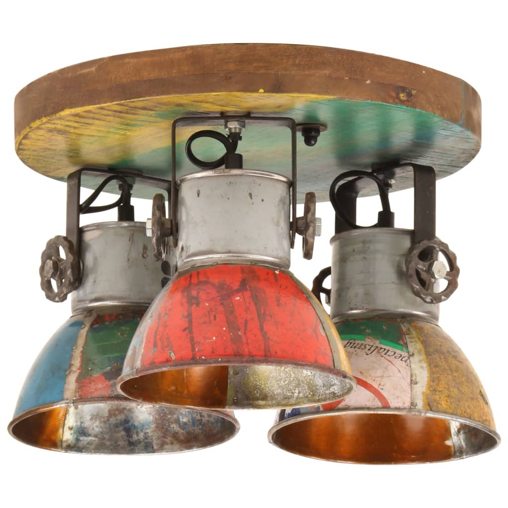 Deckenleuchte Industrie-Stil 25 W 42X25 Cm E27 Mehrfarbig