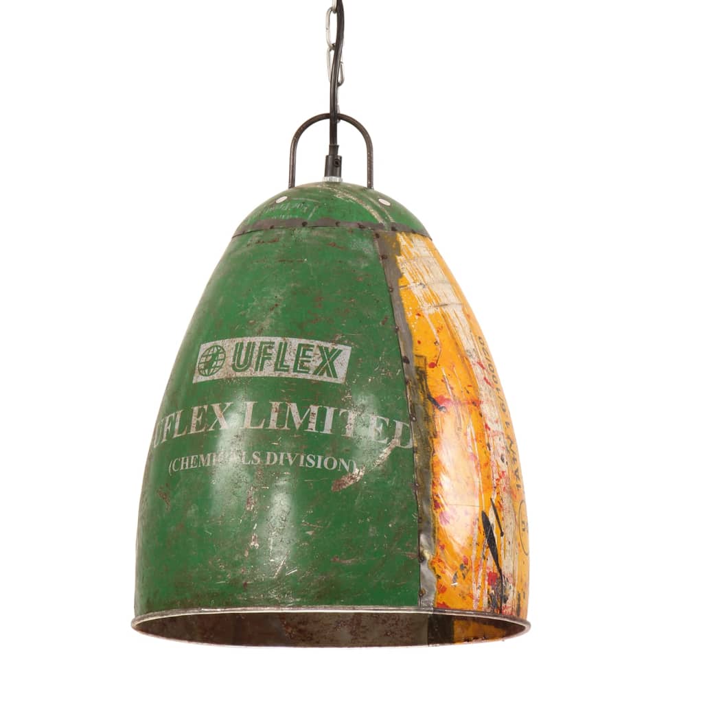 Hängelampe Industrie-Stil 25 W Rund 32 Cm E27 Mehrfarbig