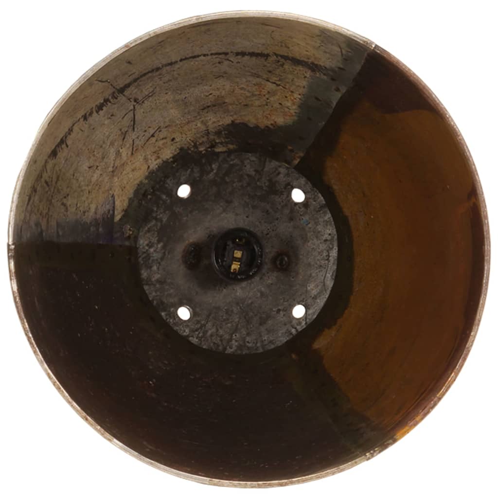 Hängelampe Industrie-Stil 25 W Rund 32 Cm E27 Mehrfarbig