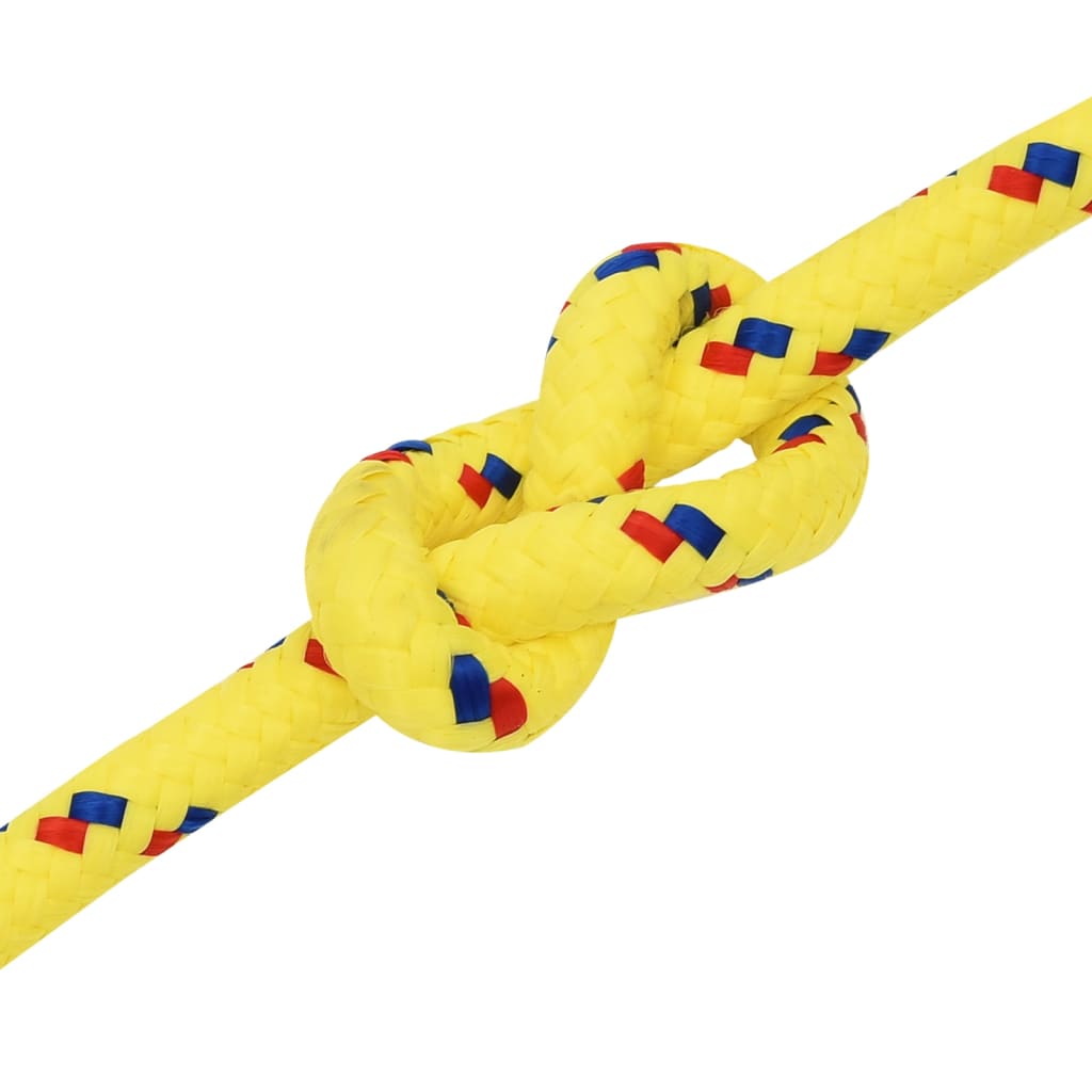 Bootsseil Polypropylen Gelb