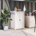 Türen Für Outdoor-Küche Meppel Weiß 50X9X82 Cm Massivholz Kiefer