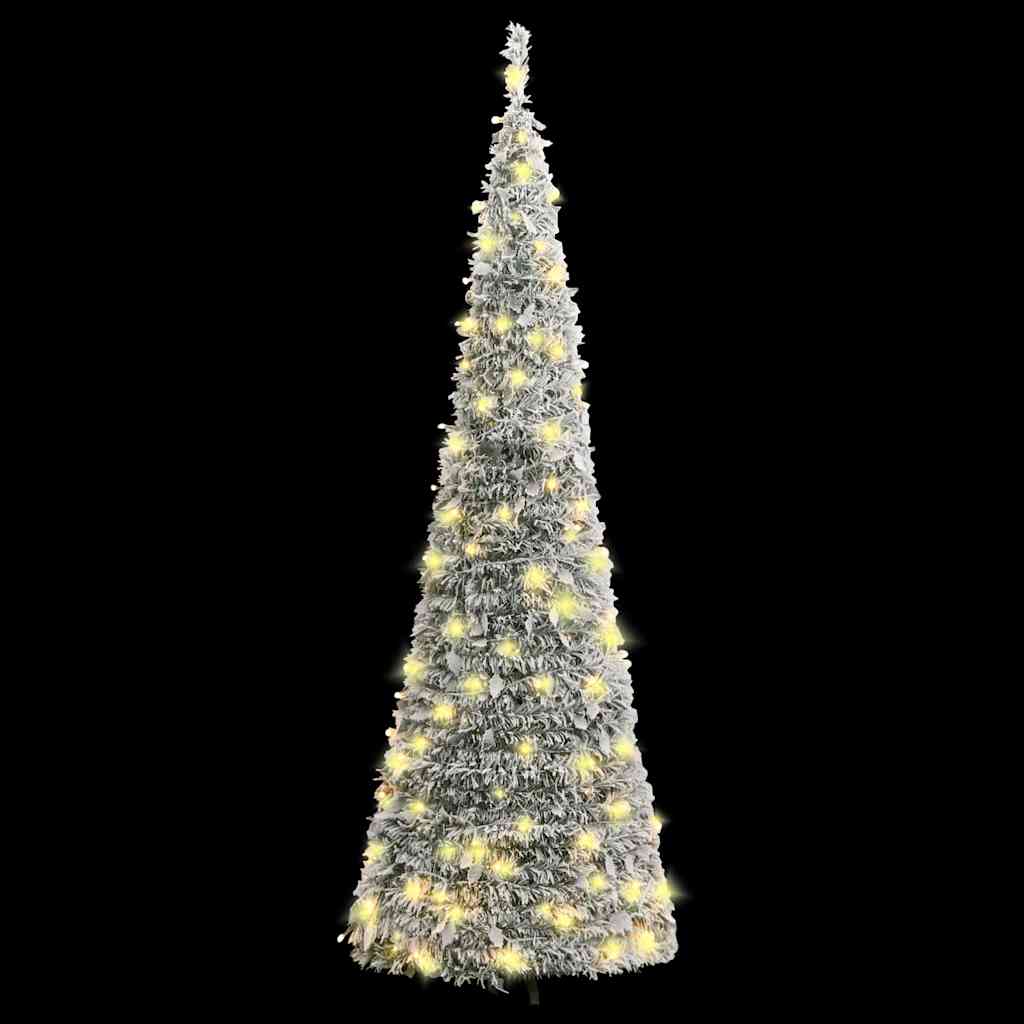 Pop-Up-Weihnachtsbaum Künstlich Beschneit 150 Leds
