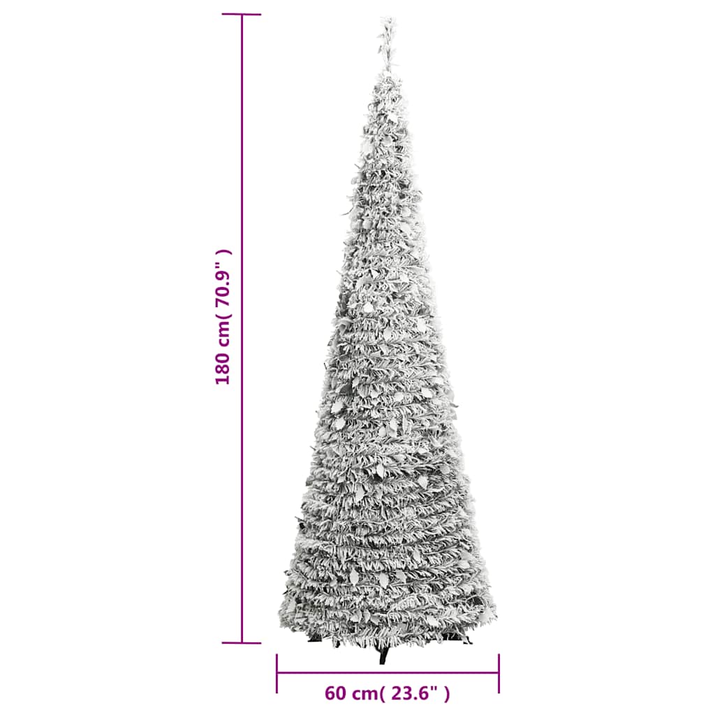 Pop-Up-Weihnachtsbaum Künstlich Beschneit 150 Leds