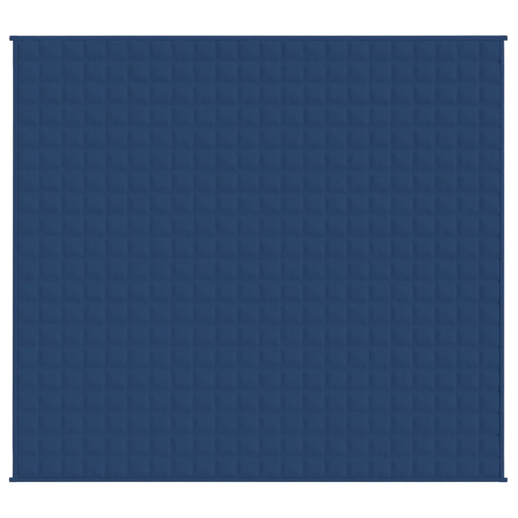 Gewichtsdecke Stoff Blau