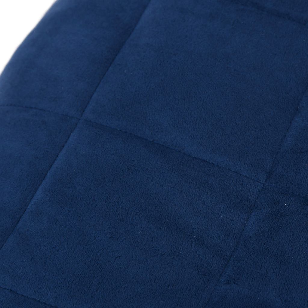 Gewichtsdecke Stoff Blau