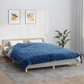 Gewichtsdecke Stoff Blau