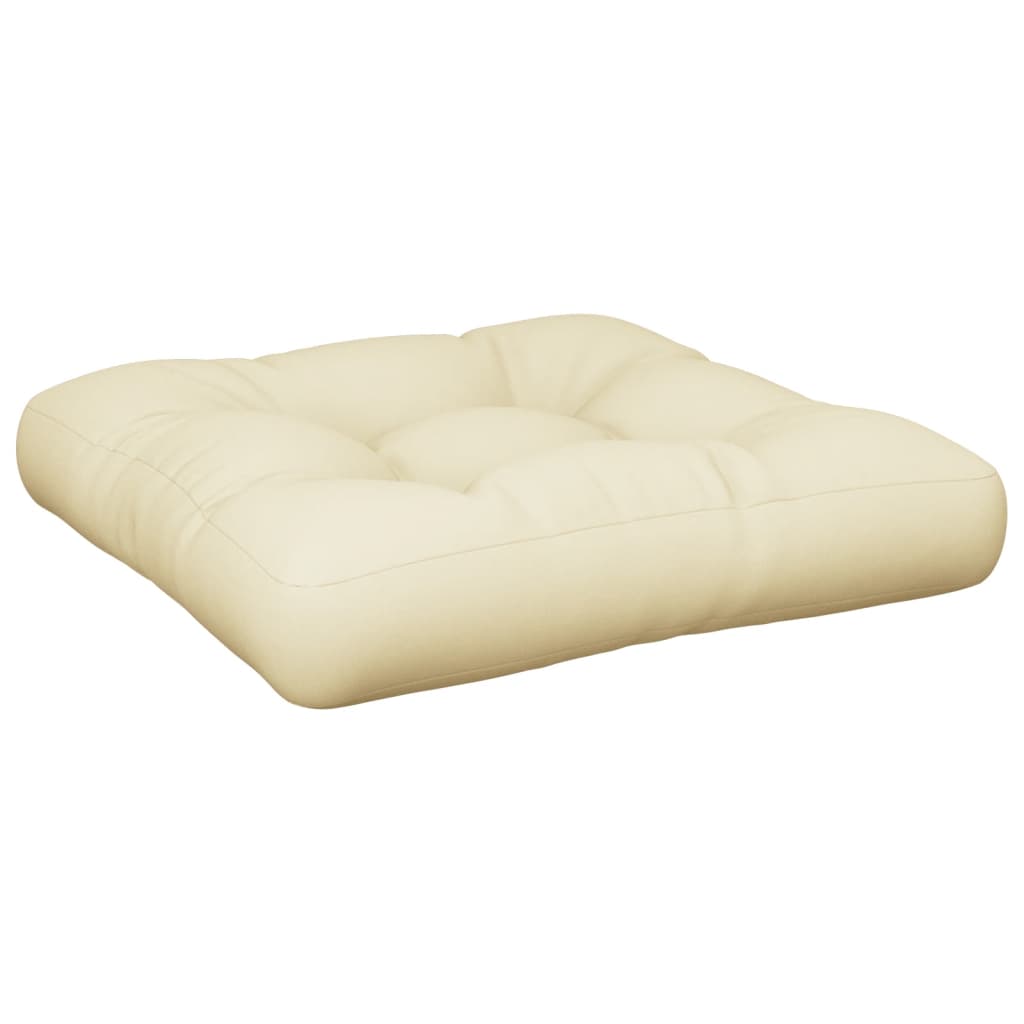 Palettenkissen Stoff Creme