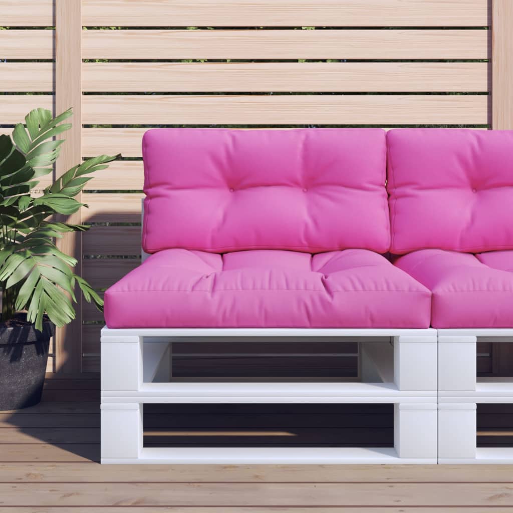 Palettenkissen Stoff Rosa